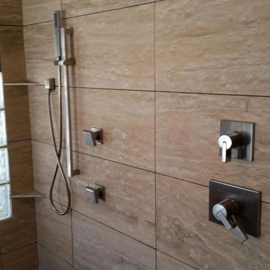 Shower fixture installation for Frozen Pipe Repair in New Carrollton